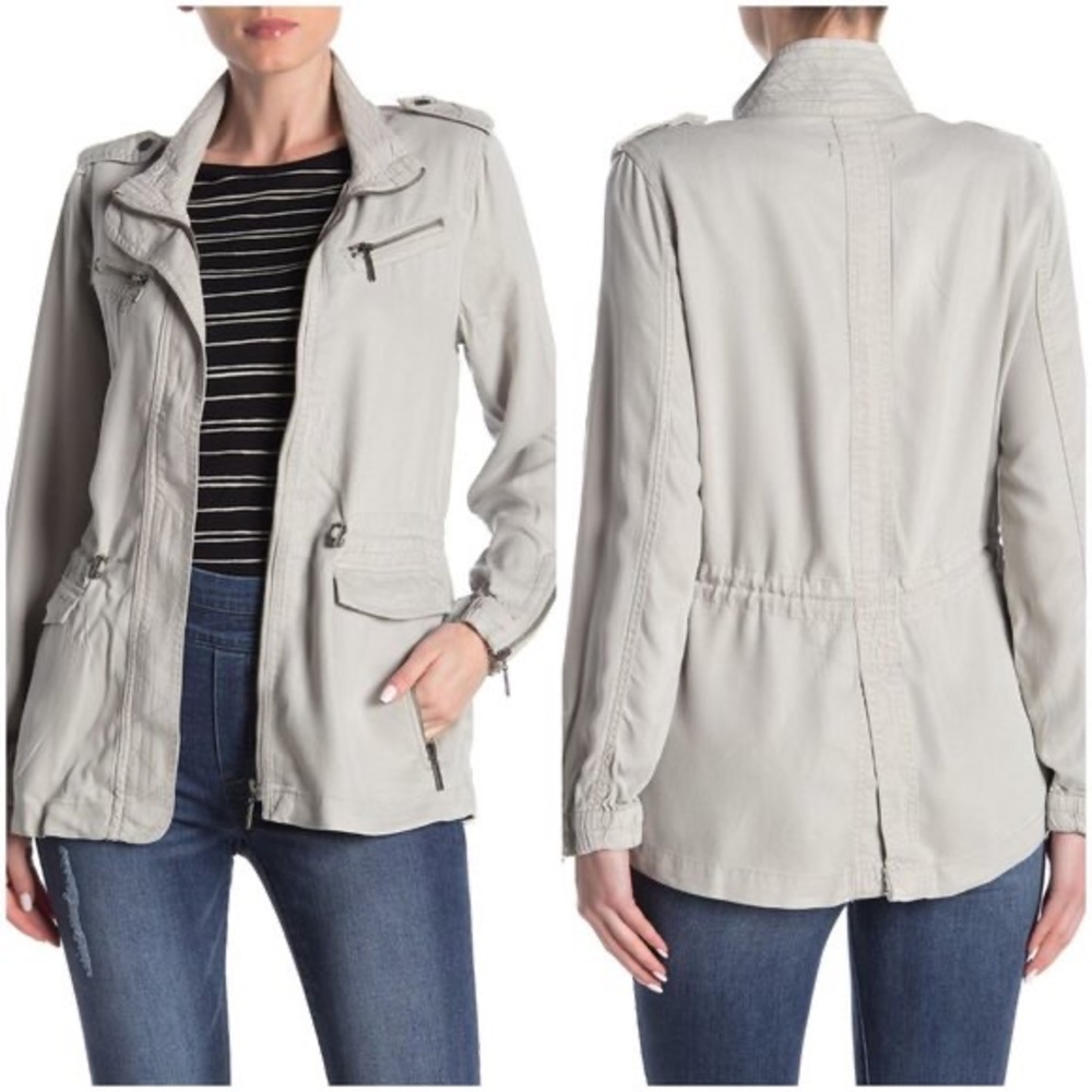 New Max Jeans lightweight Utility Anorak Jacket